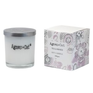 Candela votiva - Tè e Rose