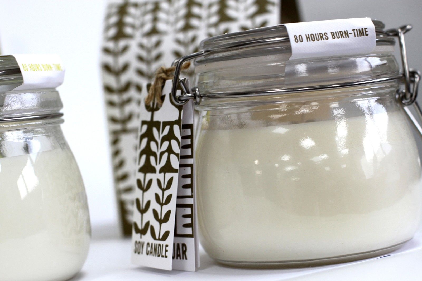 Candela in barattolo Kilner - Seasalt and Moss - immagine 3