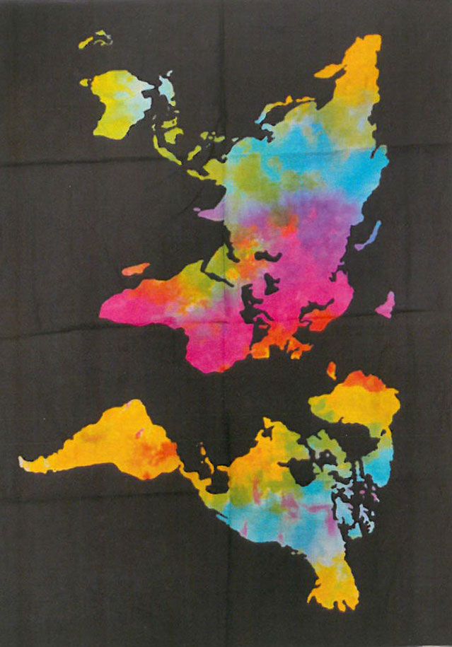 Decorazione da parete in cotone – Mondo - immagine 2