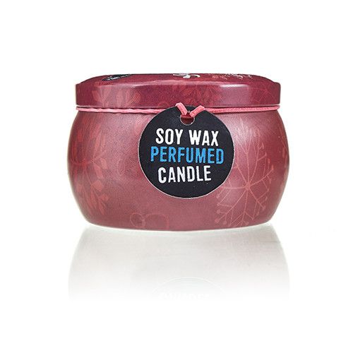 Candela in Latta Artistica – Natale Vintage - immagine 3