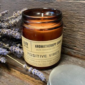 Candela Aromaterapica 200g - Positive Vibes