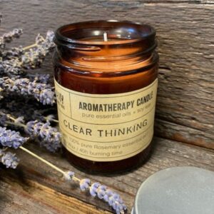 Candela di Soia Aromaterapica 200 g- Clear Thinking