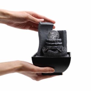 Fontana da tavolo – 18 cm – Formazione di rocce a cascata