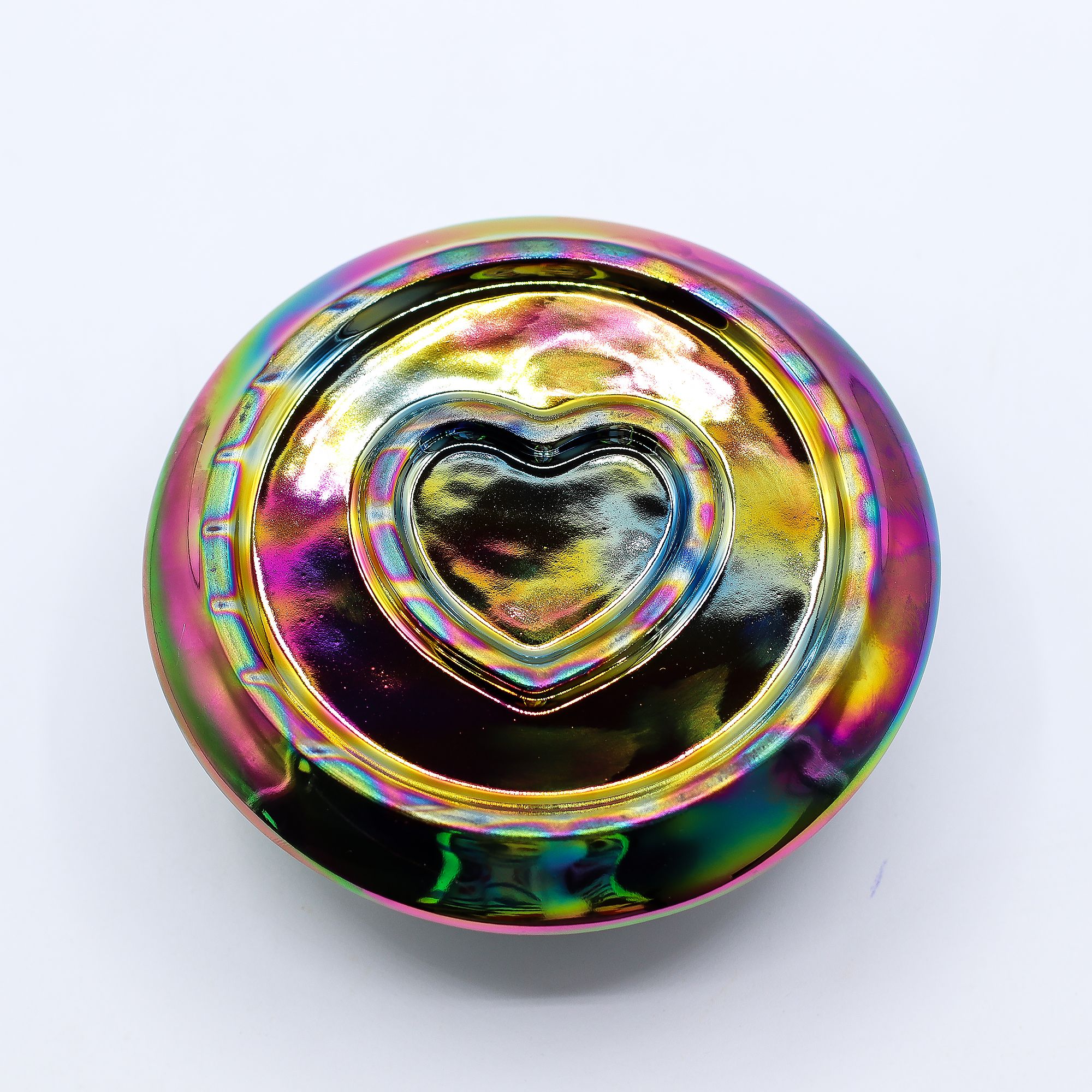 Porta Palo Santo & Smudge con Mandala – Arcobaleno Metallico - immagine 2