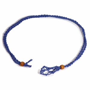 Cordino per pietre , cordino da 45 cm- in tonalità Navy.